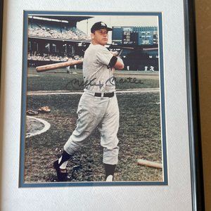 MICKEY MANTLE AUTOGRAPHED PICTURE
